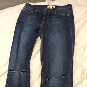 Brand new distressed jeans
